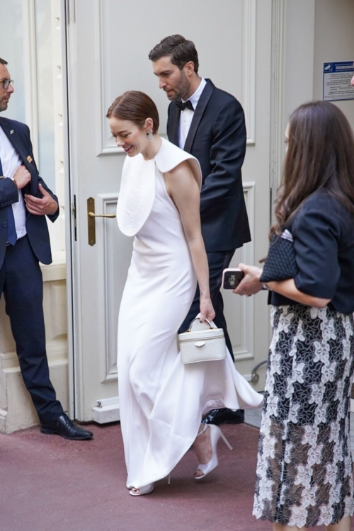 Emma Stone and Dave McCary at Red Carpet Cannes, May 2025 3