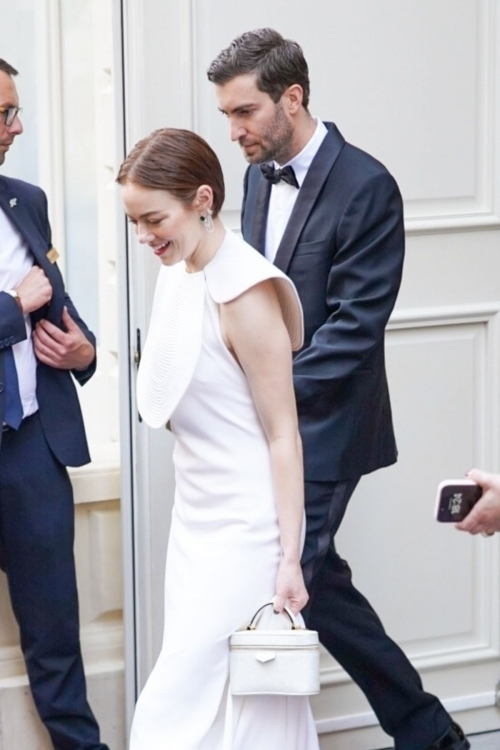 Emma Stone and Dave McCary at Red Carpet Cannes, May 2025 4