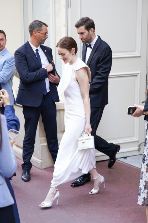 Emma Stone and Dave McCary at Red Carpet Cannes, May 2025 5