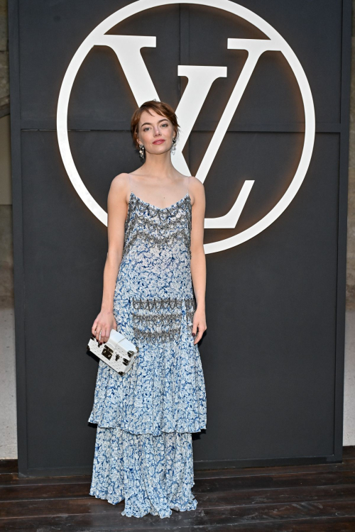 Emma Stone at Louis Vuitton Cruise Fashion Show, May 2025 1
