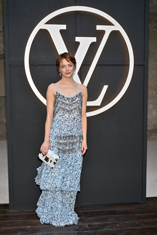 Emma Stone at Louis Vuitton Cruise Fashion Show, May 2025 6