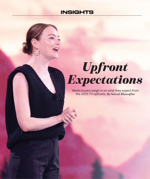 Emma Stone for Adweek Magazine, May 2025