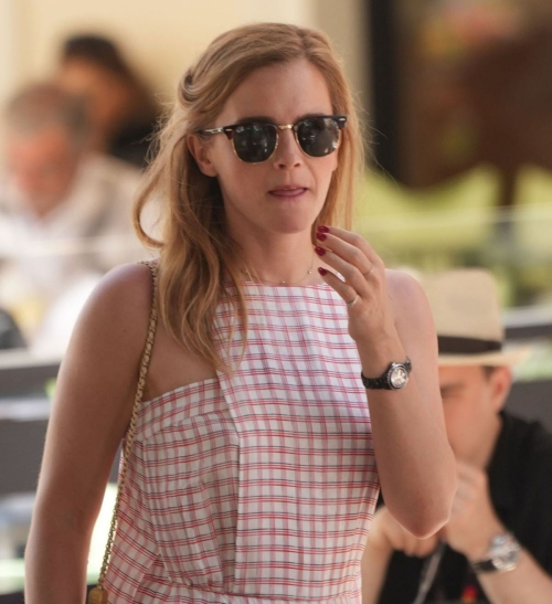 Emma Watson Out and About in Cannes, May 2025