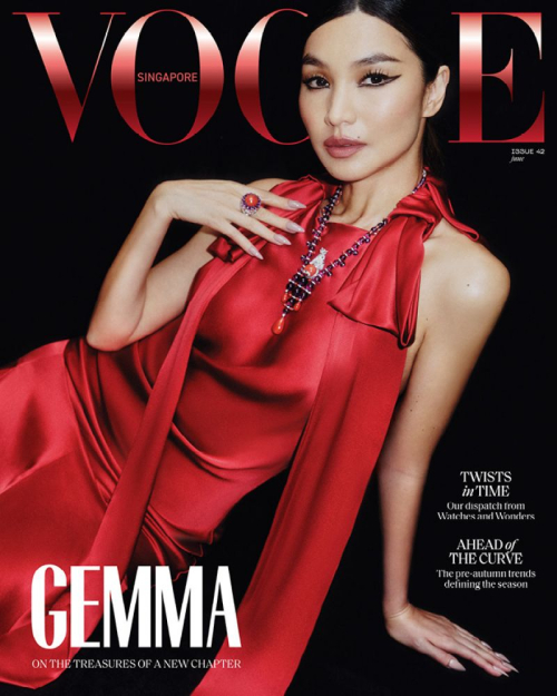 Gemma Chan for Vogue Singapore Feature, Jun 2025