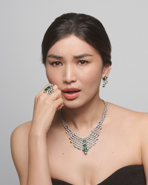 Gemma Chan in Cartier High Jewelry Campaign, 2025 13