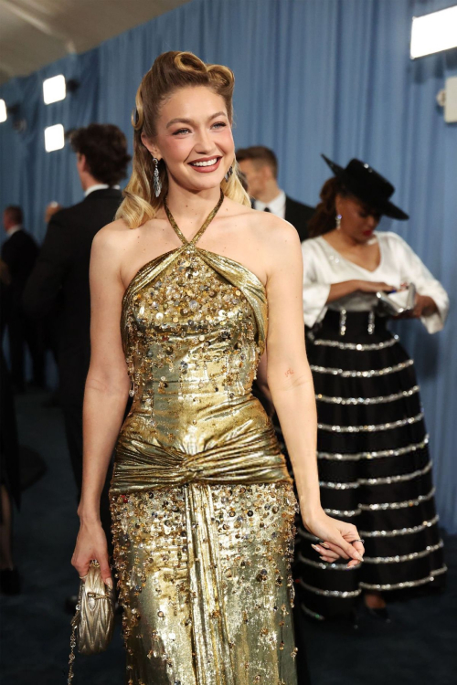 Gigi Hadid at 2025 Met Gala Celebrating Superfine, May 2025 1