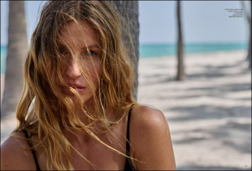 Gisele Bundchen in Vogue France feature, June 2025 2