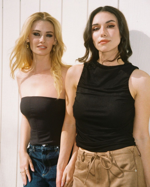 Grace Caroline Currey and Virginia Gardner Photoshoot, May 2025