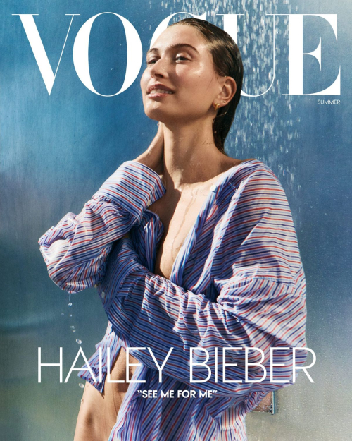 Hailey Bieber for Vogue Magazine Spread, Summer 2025