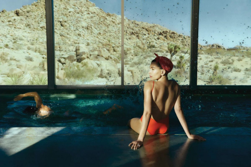 Hailey Bieber for Vogue Magazine Spread, Summer 2025 2