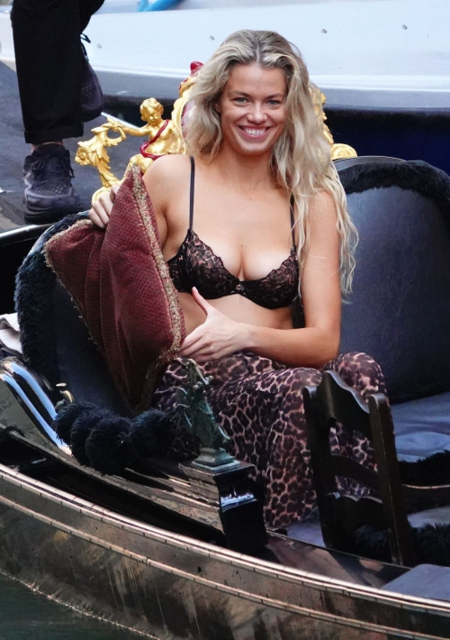 Hailey Clauson at Fashion Shoot in Venice, May 2025 6