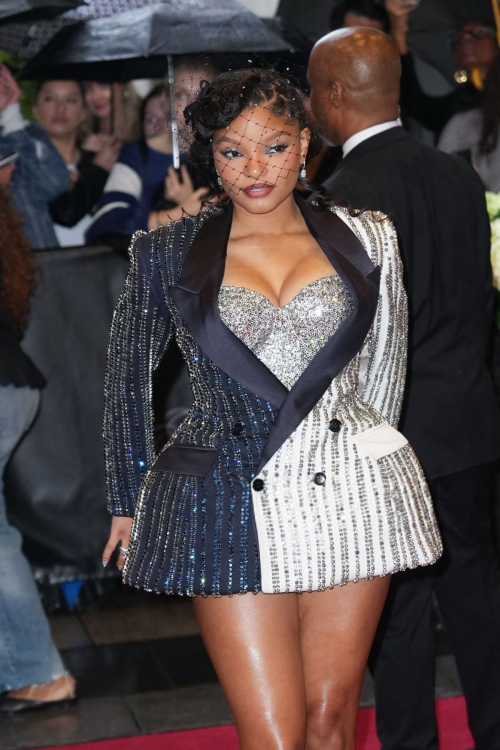 Halle Bailey at 2025 Met Gala Celebrating Superfine, May 2025