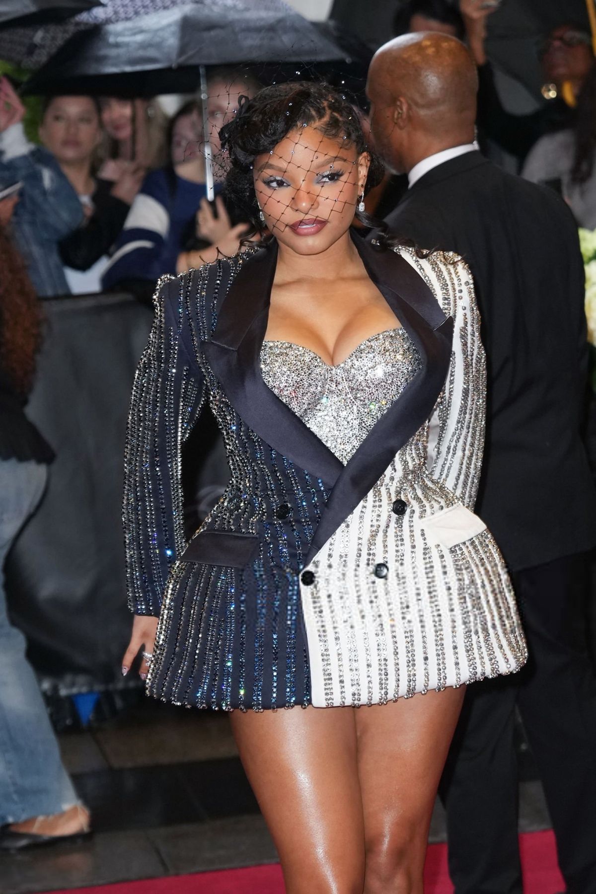Halle Bailey at 2025 Met Gala Celebrating Superfine, May 2025