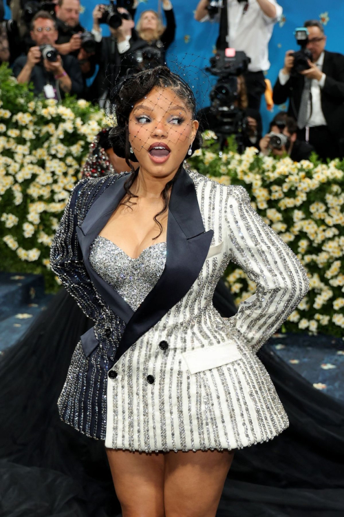 Halle Bailey at 2025 Met Gala Celebrating Superfine, May 2025 1