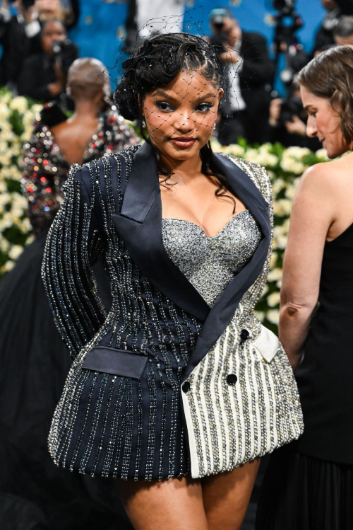 Halle Bailey at 2025 Met Gala Celebrating Superfine, May 2025 4