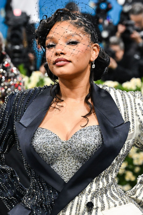 Halle Bailey at 2025 Met Gala Celebrating Superfine, May 2025 5
