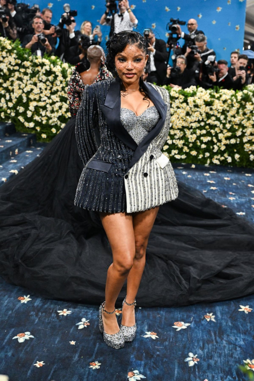 Halle Bailey at 2025 Met Gala Celebrating Superfine, May 2025 7