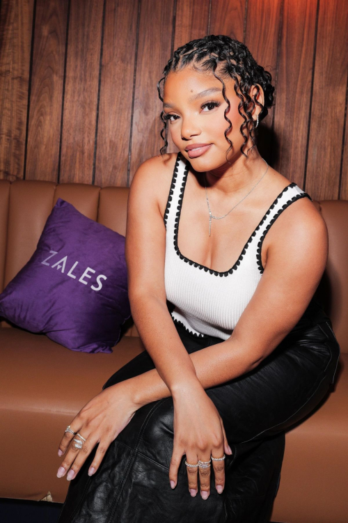 Halle Bailey at Zales Campaign Launch in NYC, April 2025 4