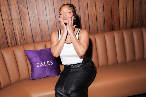 Halle Bailey at Zales Campaign Launch in NYC, April 2025 5