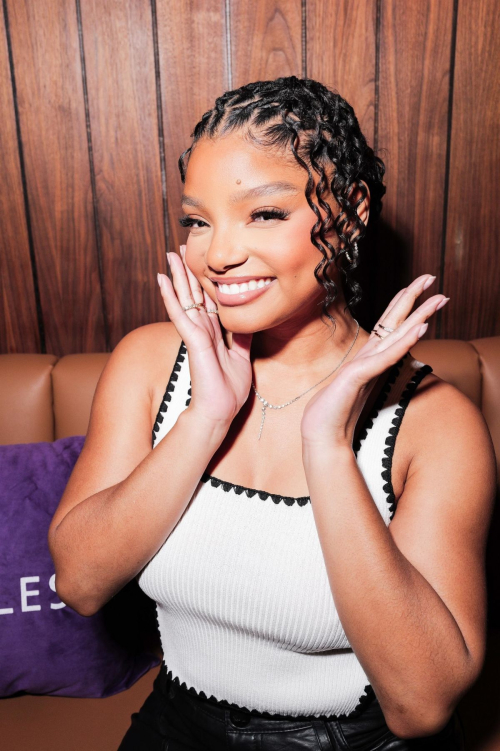Halle Bailey at Zales Campaign Launch in NYC, April 2025 6