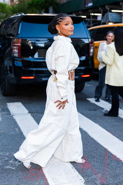 Halle Bailey Out and About on Upper West Side, April 2025 4