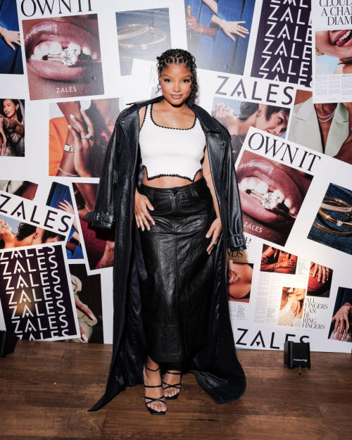 Halle Bailey Zales New Era Launch, New York City, April 2025
