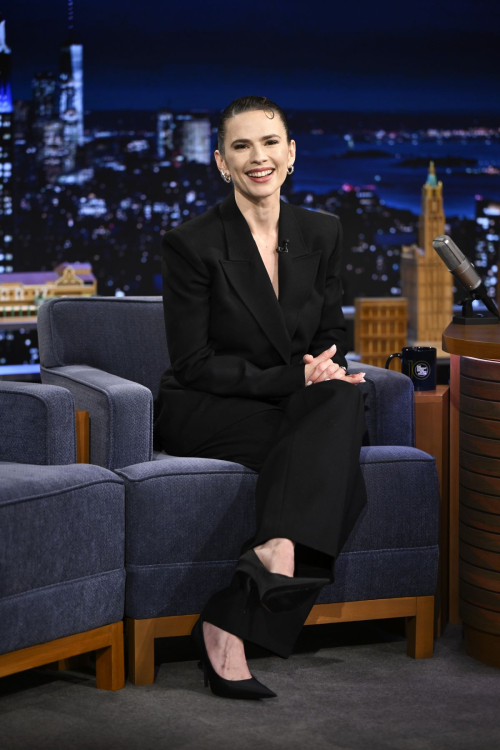 Hayley Atwell at Jimmy Fallon Appearance, May 2025 1