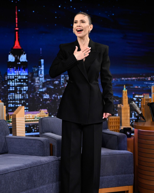 Hayley Atwell at Jimmy Fallon Appearance, May 2025 3