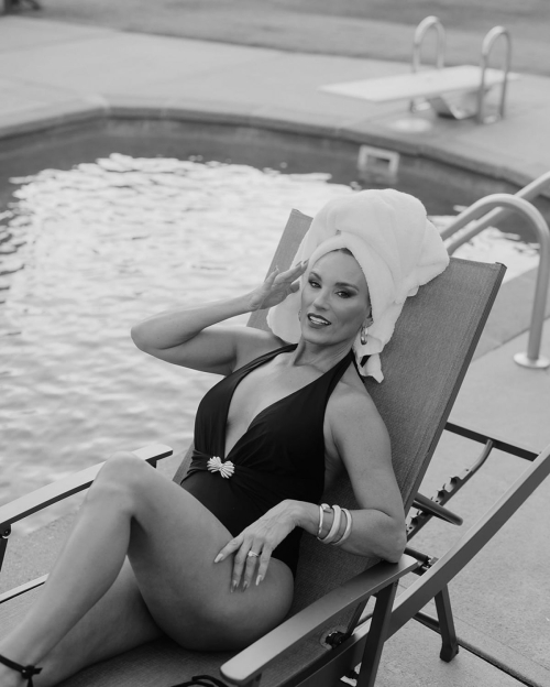 Heidi D’Amelio black and white photoshoot, May 2025 4