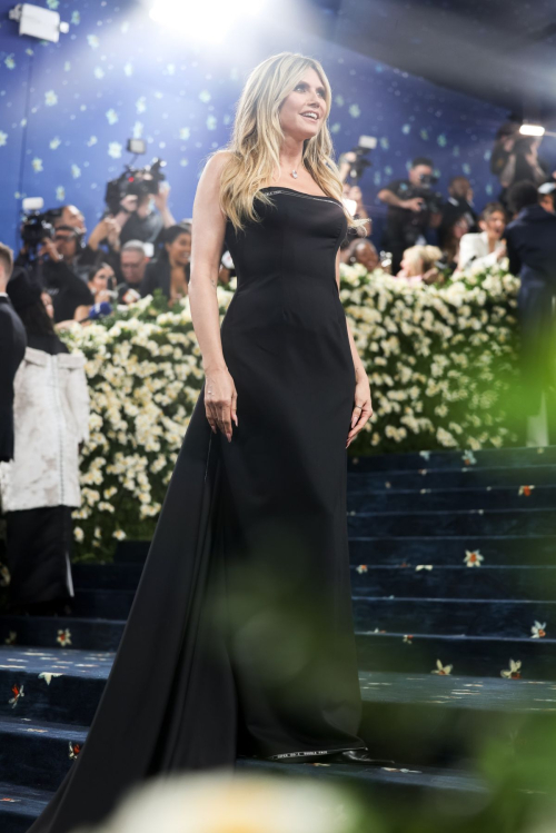 Heidi Klum at 2025 Met Gala Celebrating Superfine, May 2025 2