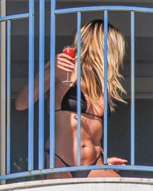 Heidi Klum in Bikini at Martinez Hotel, May 2025 1