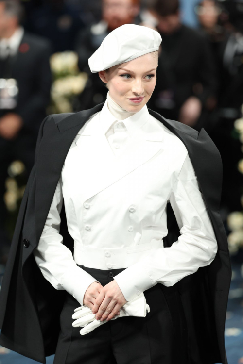 Hunter Schafer at 2025 Met Gala in NYC, May 2025