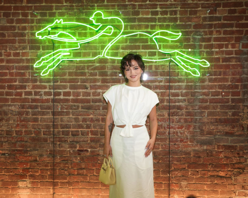 Isabela Merced at Longchamp Soho VIP Event, May 2025
