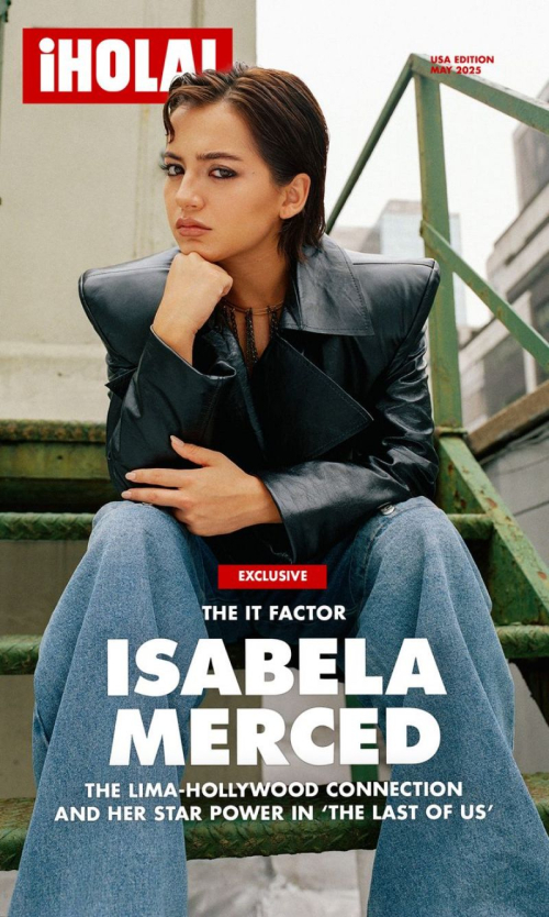 Isabela Merced for Hola USA Editorial, May 2025