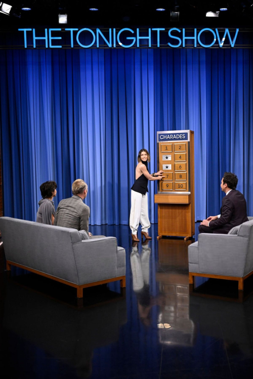 Isabela Merced on Jimmy Fallon Show Appearance, May 2025 5