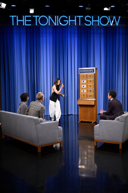 Isabela Merced on Jimmy Fallon Show Appearance, May 2025 6