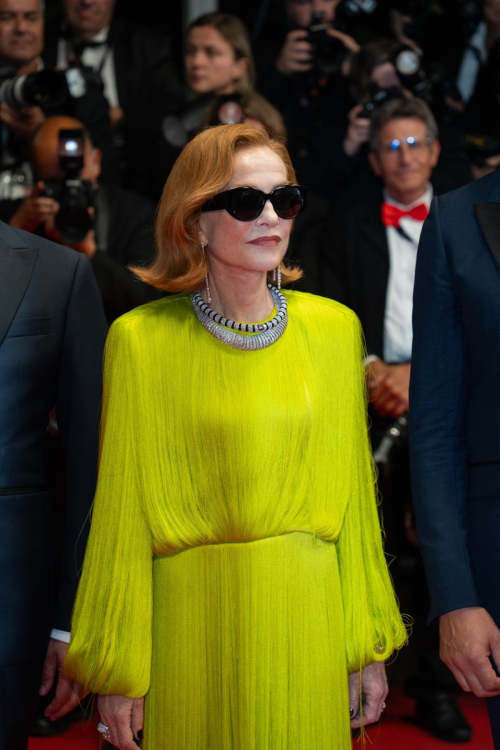 Isabelle Huppert at Richest Woman Cannes Premiere, May 2025