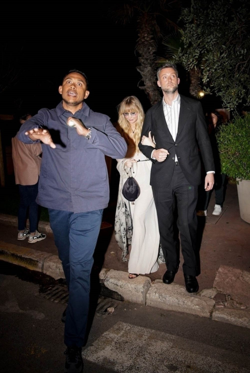 Jennifer Lawrence and Cooke Maroney in Cannes, May 2025 2