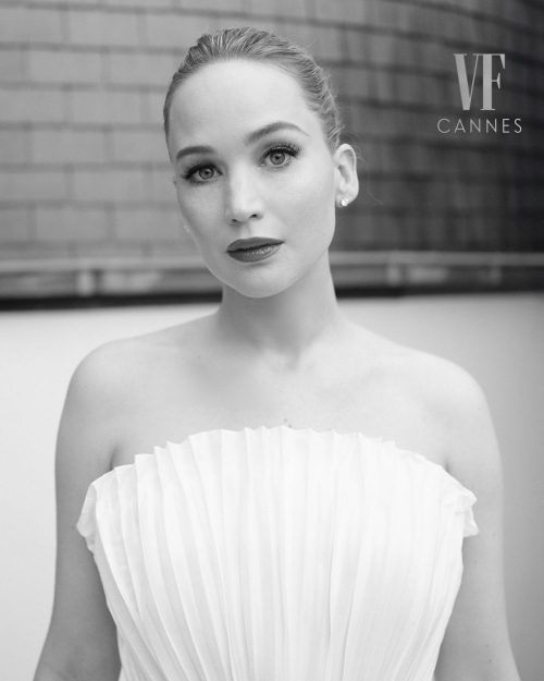 Jennifer Lawrence Vanity Fair France Cover, May 2025