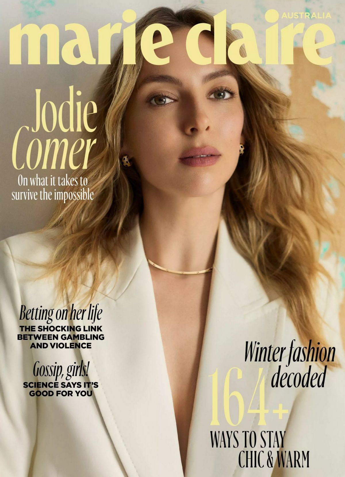 Jodie Comer in Marie Claire Australia, June 2025
