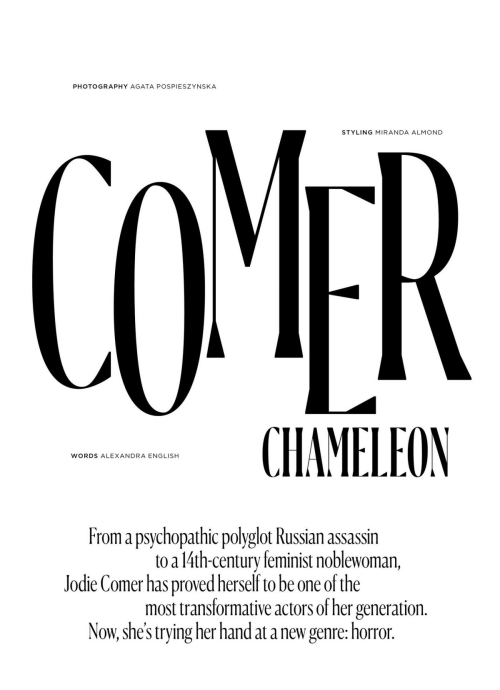 Jodie Comer in Marie Claire Australia, June 2025 13