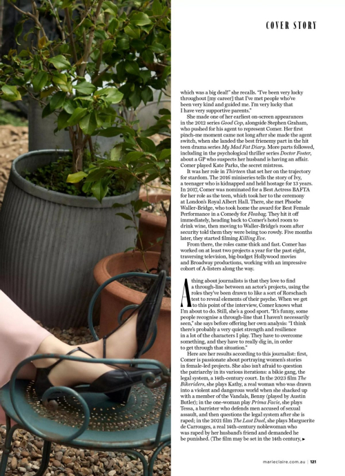 Jodie Comer in Marie Claire Australia, June 2025 4