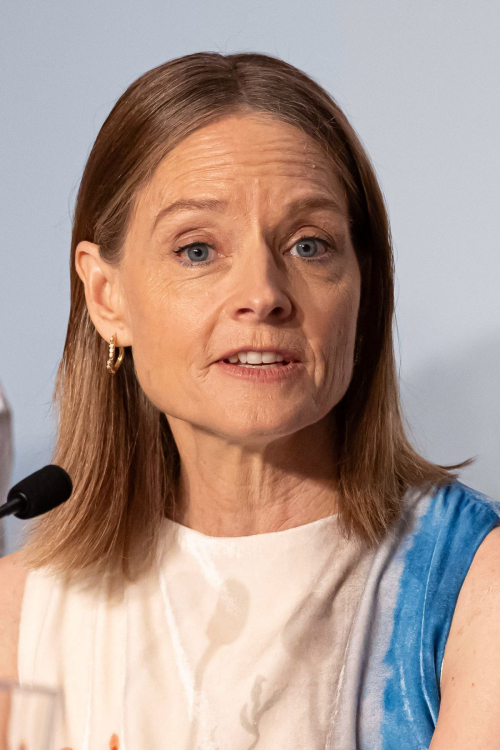 Jodie Foster at A Private Life Press Conference, May 2025