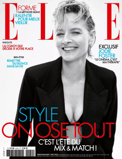 Jodie Foster in Elle France, May 2025
