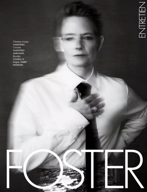 Jodie Foster in Elle France, May 2025 1