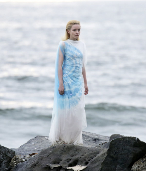 Julia Garner on Set of Fantastic 4 in Los Angeles, May 2025 6