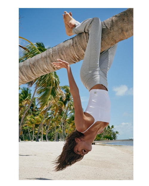 Kaia Gerber for Vuori Clothing Campaign, May 2025 10