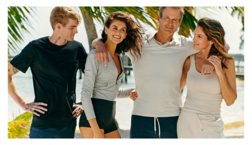 Kaia Gerber for Vuori Clothing Campaign, May 2025 1