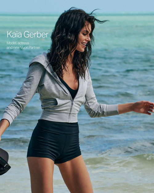 Kaia Gerber for Vuori Clothing Campaign, May 2025 8