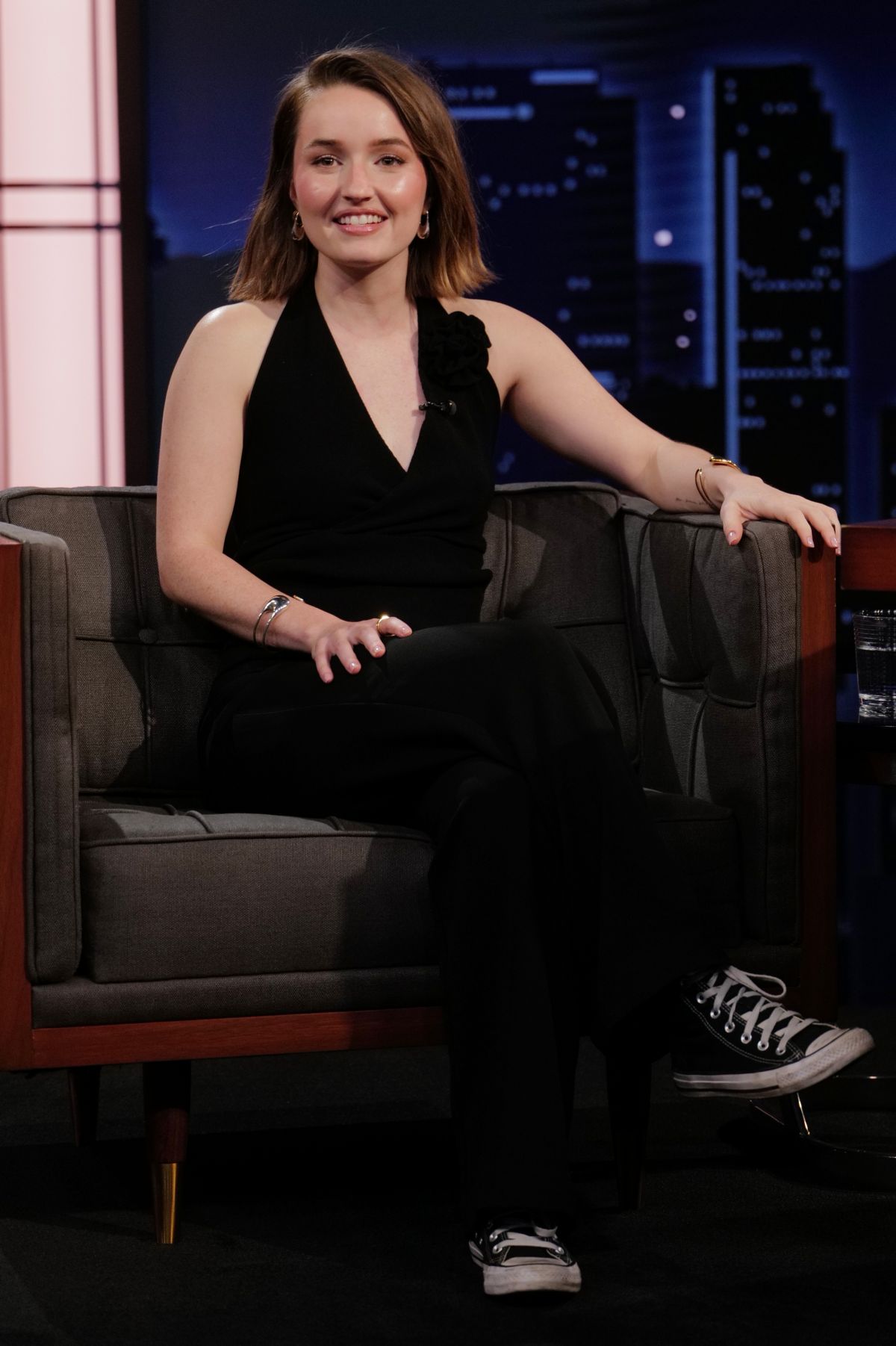 Kaitlyn Dever on Jimmy Kimmel Live, May 2025